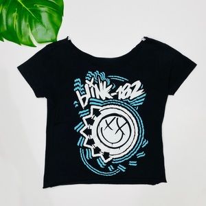 Blink 182 Crop Top